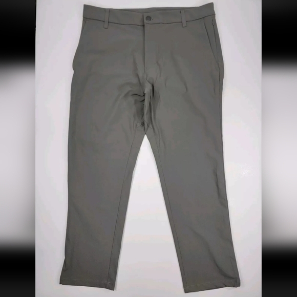 NEW Lululemon Commission Pant Classic ABC Warpstreme Men’s 34 X 28 Grayish Green